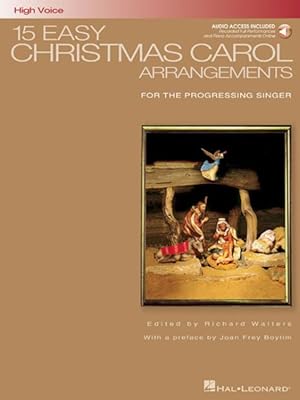 Immagine del venditore per 15 Easy Christmas Carol Arrangements : For the Progressing Singer venduto da GreatBookPrices