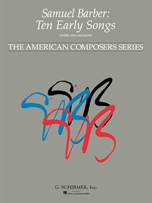 Seller image for 10 Early Songs for sale by GreatBookPrices