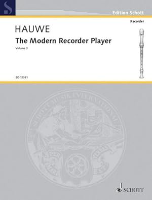 Seller image for Modern Recorder Player : Treble Recorder for sale by GreatBookPrices