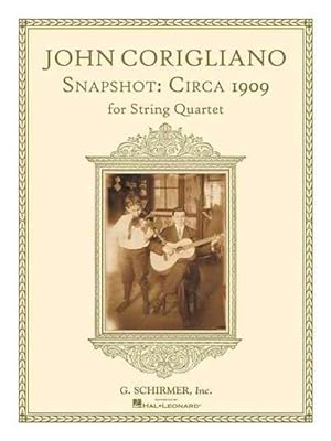 Imagen del vendedor de John Corigliano - Snapshot: Circa 1909 : For String Quartet a la venta por GreatBookPrices