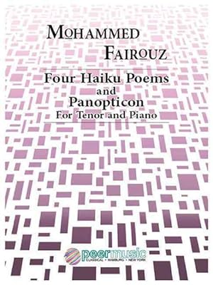 Imagen del vendedor de Four Haiku Poems and Panopticon : Tenor and Piano a la venta por GreatBookPrices