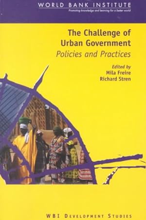 Immagine del venditore per Challenge of Urban Government : Policies and Practices venduto da GreatBookPricesUK
