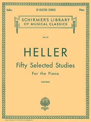 Bild des Verkufers fr Fifty Selected Studies for the Piano : From Op. 45, 46 and 47 zum Verkauf von GreatBookPrices