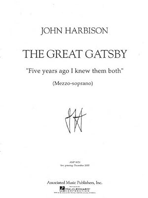 Bild des Verkufers fr Five Years Ago, I Knew Them Both : From the Great Gatsby zum Verkauf von GreatBookPrices