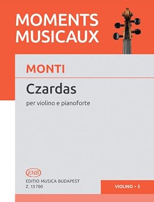 Bild des Verkufers fr Czardas : Violin and Piano zum Verkauf von GreatBookPrices