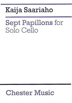 Seller image for Sept Papillons / 7 Butterflies : For Cello Solo for sale by GreatBookPrices