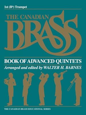 Image du vendeur pour Book of Advanced Quintets 1st (B flat) Trumpet mis en vente par GreatBookPrices