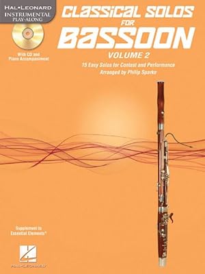 Bild des Verkufers fr Classical Solos for Bassoon : 15 Easy Solos for Contest and Performance zum Verkauf von GreatBookPrices