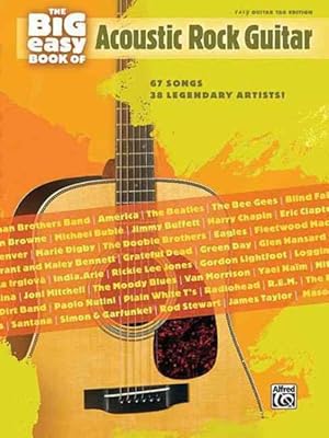 Bild des Verkufers fr Big Easy Book of Acoustic Guitar : Easy Guitar Tab zum Verkauf von GreatBookPrices