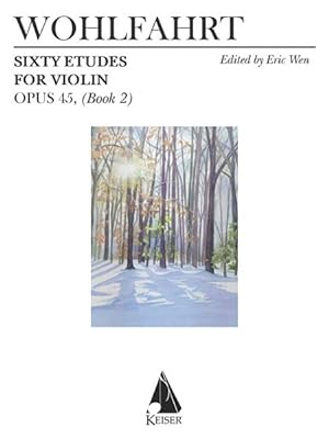 Bild des Verkufers fr Sixty Etudes for Violin Opus 45 Book 2 zum Verkauf von GreatBookPricesUK