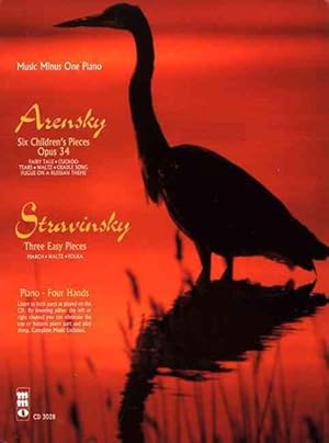 Immagine del venditore per Arensky 6 Pieces Enfantines, Op. 34; Stravinsky 3 Easy Pieces Dances for Piano Duet 1 venduto da GreatBookPrices