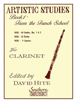 Seller image for Artistic Studies for Clarinet, Book 1 : From the French School for sale by GreatBookPrices