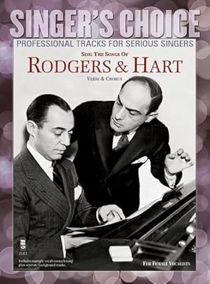 Seller image for Sing the Songs of Rodgers & Hart : Professional Tracks for Serious Singers: for Female Vocalists for sale by GreatBookPrices