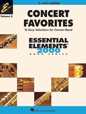 Image du vendeur pour Concert Favorites - Alto Clarinet mis en vente par GreatBookPrices