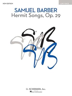 Seller image for Hermit Songs, Op. 29 : Low Voice for sale by GreatBookPrices