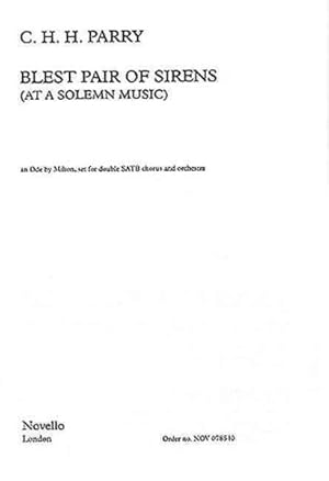 Immagine del venditore per Blest Pair of Sirens : Vocal Score venduto da GreatBookPrices