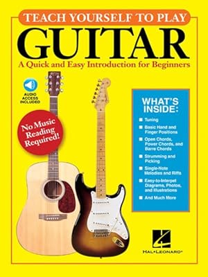 Imagen del vendedor de Teach Yourself to Play Guitar : A Quick and Easy Introduction for Beginners a la venta por GreatBookPricesUK