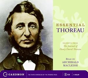 Seller image for Essential Thoreau : Excerpts from the Journal of Henry David Thoreau for sale by GreatBookPrices