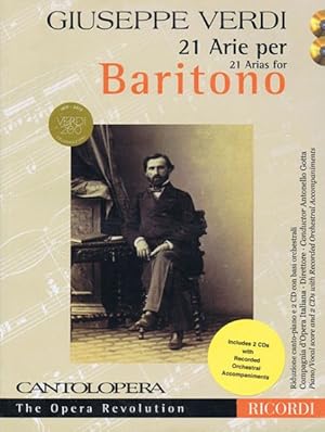 Immagine del venditore per Cantolopera : 21 Arie per Baritone / 21 Arias for Baritono venduto da GreatBookPrices