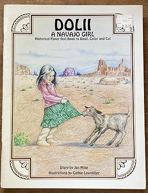 Dolii, A Navajo Girl: Historical Paper Doll Book to Read, Color and Cut