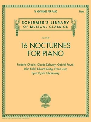 Seller image for 16 Nocturnes for Piano for sale by GreatBookPrices