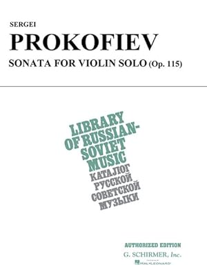 Seller image for Sonata, Op. 115 for sale by GreatBookPrices