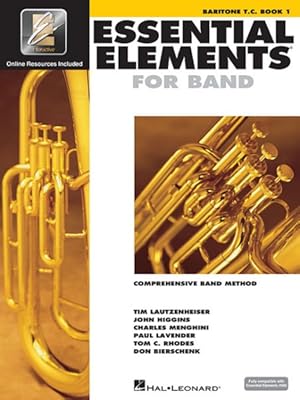 Imagen del vendedor de Essential Elements for Band : Comprehensive Band Method, Baritone T. C. Book 1 a la venta por GreatBookPrices