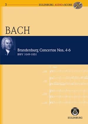 Imagen del vendedor de Brandenburg Concertos Nos. 4-6 BWV 1049-1051 a la venta por GreatBookPrices