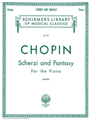 Seller image for Scherzi and Fantasy : Piano for sale by GreatBookPrices