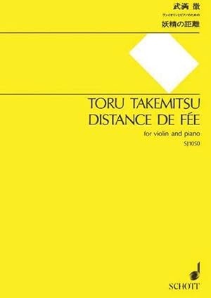 Image du vendeur pour Distance De Fee : For Violin and Piano mis en vente par GreatBookPrices