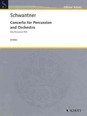 Immagine del venditore per Concerto for Percussion and Orchestra : Percussion Solo Part venduto da GreatBookPrices