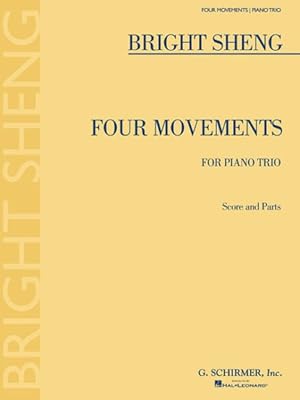 Imagen del vendedor de Four Movements for Piano Trio : Score & Parts a la venta por GreatBookPrices