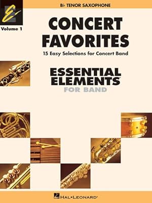 Seller image for Concert Favorites - B Flat Tenor Sax for sale by GreatBookPrices