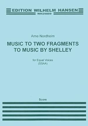 Seller image for Arne Nordheim : Music to Two Fragments by Shelley for sale by GreatBookPrices
