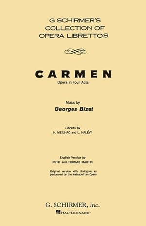 Imagen del vendedor de Carmen : Opera in Four Acts a la venta por GreatBookPrices