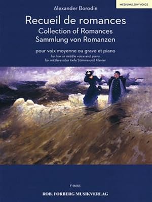 Seller image for Collection of Romances, Recueil De Romances : For Low Voice and Piano for sale by GreatBookPrices