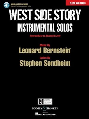 Bild des Verkufers fr West Side Story Instrumental Solos : Intermediate to Advanced Level: Flute and Piano zum Verkauf von GreatBookPrices