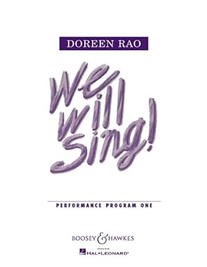 Immagine del venditore per We Will Sing! : Performance Project 1 venduto da GreatBookPrices
