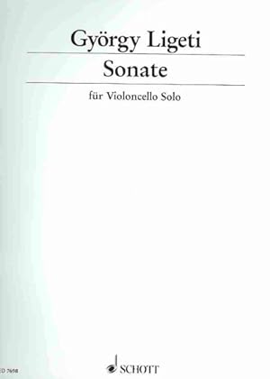 Immagine del venditore per Sonate : Fur Violoncello Solo venduto da GreatBookPrices