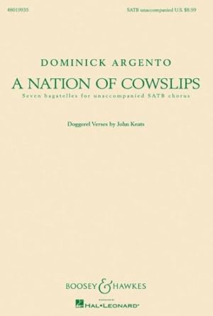 Seller image for Nation of Cowslips : Seven Bagatelles for Unaccompanied SATB Chorus for sale by GreatBookPrices