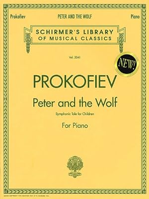 Imagen del vendedor de Peter and the Wolf : Symphonic Tale for Children : Piano a la venta por GreatBookPrices