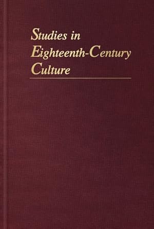 Immagine del venditore per Studies in Eighteenth-Century Culture venduto da GreatBookPrices