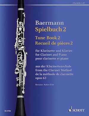 Immagine del venditore per Tune Book, Op. 63 : Concert Pieces from the Clarinet Method - Clarinet and Piano venduto da GreatBookPrices