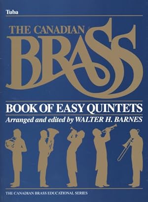 Image du vendeur pour Book of Easy Quintets Tuba : With Discussion and Techniques mis en vente par GreatBookPrices