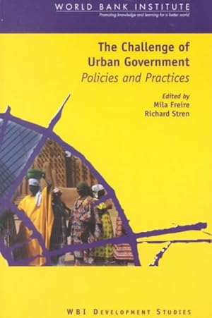 Immagine del venditore per Challenge of Urban Government : Policies and Practices venduto da GreatBookPrices