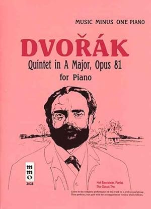 Imagen del vendedor de Dvorak, Quintet in A Major, Op. 81 : For 2 Violins, Viola, Cello & Piano a la venta por GreatBookPrices