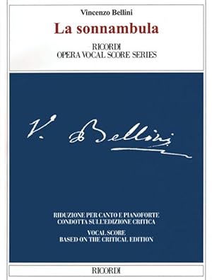 Immagine del venditore per La Sonnambula : Critical Edition Vocal Score venduto da GreatBookPrices