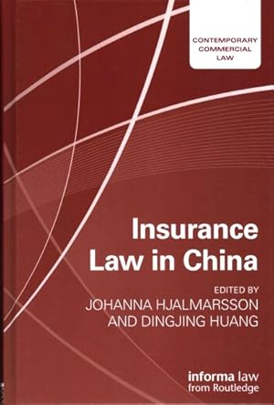 Seller image for Insurance Law in China for sale by GreatBookPrices