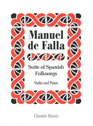 Immagine del venditore per Suite of Spanish Folksongs : Violin and Piano venduto da GreatBookPrices