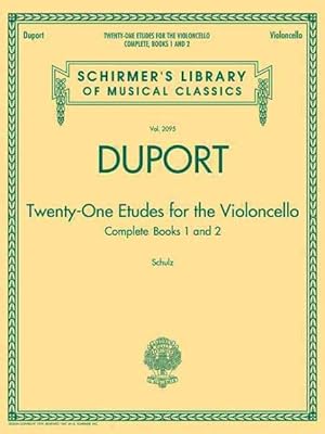 Seller image for Twenty-One Etudes for the Violoncello : Complete Books 1 and 2 for sale by GreatBookPrices